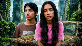 شفا وغزل  تحدي البقاء   أيام في مدينة مهجورة       دندنها