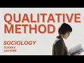 How Qualitative Research Works - Real-World Methods in Sociology