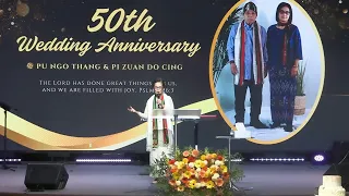 50th Wedding Anniversary Pu Ngo Thang Pi Zuan Do Cing 