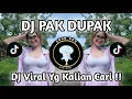 Lagu DJ PAK DUPAK RUTINITAS RADONG X NDUGAL RACING VIRAL TIKTOK YANG KALIAN CARI !