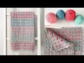 Crochet Bundle Up Candy Dots Blanket