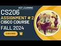 CS206 Assignment 2 Solution Fall 2024 CS206 Assignment No 2 Fall 2024 KST Learning