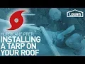 How to Tarp a Roof HURRICANE PREP