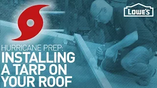 How to Tarp a Roof HURRICANE PREP