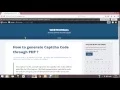 How to create captcha code in php