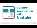 Counter App With Javascript