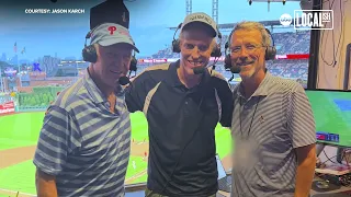 Longtime NJ sports announcer's dream comes true in Phillies' radio booth
