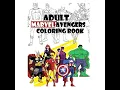 Best Marvel Adult Coloring Books