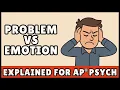 Problem Focused Coping vs Emotion Focused Coping AP Psychology