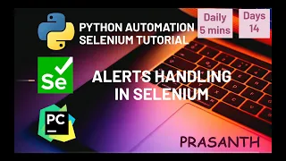 Day 14 Handle Alerts Selenium Python Automation Tutorial