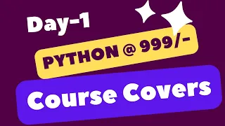 Python Course Covers and Python Installation By Srinivas Ameerpet Technologies