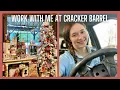 WORK DAY IN THE LIFE AT CRACKER BARREL Come to work with me for Retail Sales My Last Day