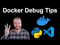 How to debug Docker containers Python VSCode