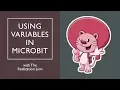 Using Variables in Microbit