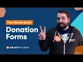 How to Easily Create a Donation Form in Two Minutes