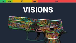 P250 Visions - Skin Float And Wear