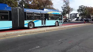 FIRST DAY MTA SELECT BUS SERVICE ON WOODHAVEN BLVD IN QUEENS