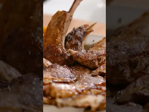 These grilled lamb chops are so worth the pain 👌🔥