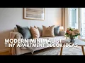 Modern Minimalist Decor Ideas for a Tiny Apartment