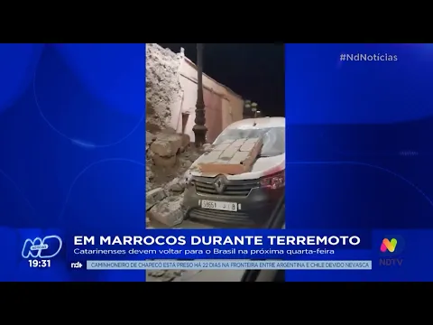 Terremoto em Marrocos: catarinenses devem voltar para o Brasil na próxima quarta-feira