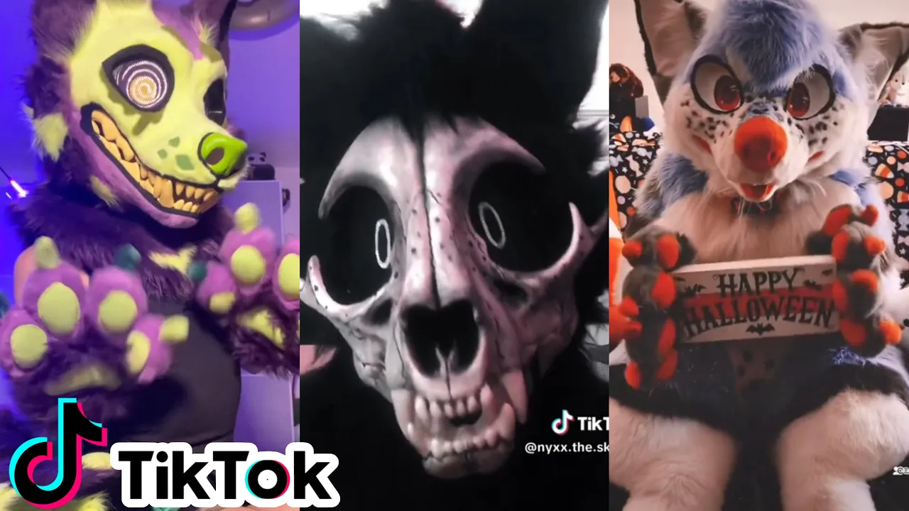 Halloween Furry Tiktoks For Spooky Month || Furry Tiktok Compilation #9