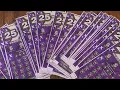 FULL BOOK of 10 Maine Lottery Tickets 500 25X The Cash Tickets