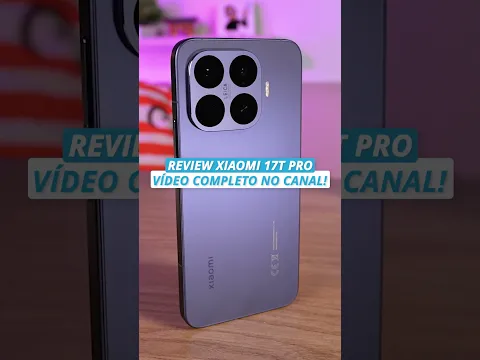 O melhor conjunto de câmeras da Xiaomi?! 🤔👀#Xiaomi #Leica #Xiaomi17TPro #Smartphone