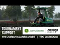 Tournament Support at the Zurich Classic 2025