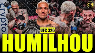 O QUE CHARLES DO BRONX FEZ COM MAX HOLLOWAY NO UFC 326 FOI INACREDITÁVEL