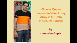 Circular Queue Implementation Using Array in C Data Structures Tutorial