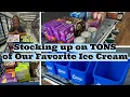 Download Lagu Stocking Up on ALL the Ice Cream! | Huge Grocery Haul 🍦❄️