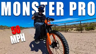 Electric Dirt Bike That Practically Wheelies Itself | Isinwheel Monster Pro