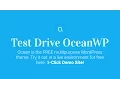 Ocean Theme Test Drive Free WordPress Sandbox