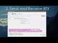 Bitcore BTX - Wallet Tutorial Basics for Bitcore Core Bitcore-QT wallet