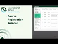 Course Registration Tutorial