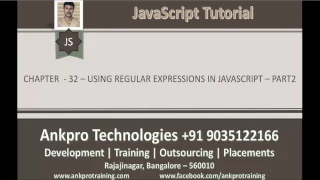 JavaScript for beginners - Chapter 32