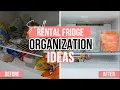 BEST EXTREME REFRIGERATOR ORGANIZATION IDEAS 2021 Tips for Organizing a SMALL Rental Fridge