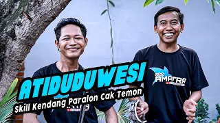 Download ATI DUDU WESI Versi Kendang Paralon Cak Temon - Pengamen Viral!! MP3