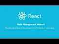 React useState Tutorial Handle Single Input in React State Management for Beginners