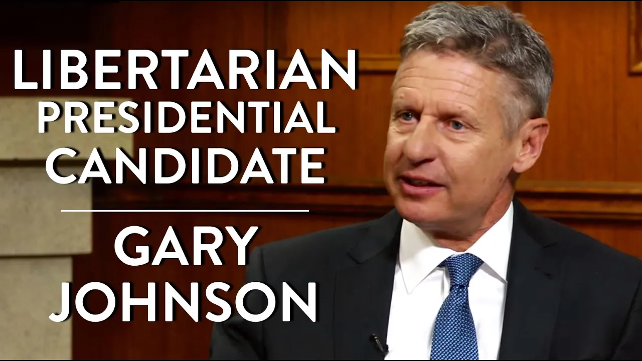 Libertarian Presidential Candidate | Gary Johnson | POLITICS | Rubin Report