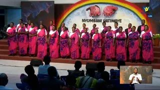 kana sda choir wakimtukuza mungu kwa wimbo