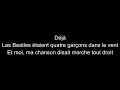 Claude François-Cette année là-paroles