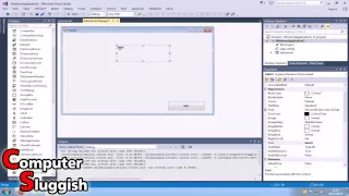 Visual Basic 2013 Tutorial For Beginners Part - Basic Form Control Label Groupbox