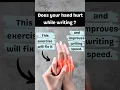 Handwriting speed increase hand pain relief exercises while writing writer s cramp exercises