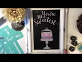 A little Faith for Easter Design on a ChalkBoard