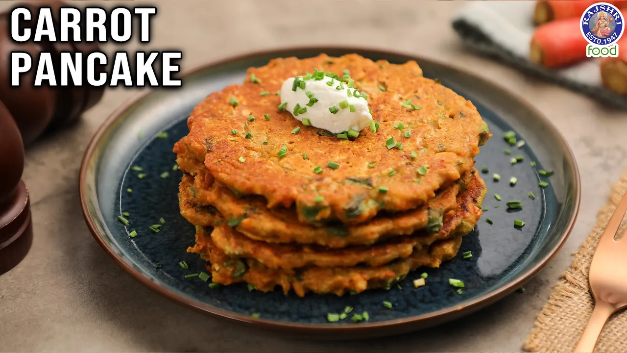 Red Carrot Pancake   Winter Vegetables Pancake Recipe   How to Make Pancakes?   Chef Bhumika