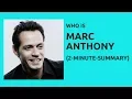 Marc Anthony - The Facts