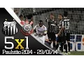 Melhores Momentos Santos 5 x 1 Corinthians Paulistao 2014 - 2014