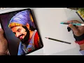 Chhatrapati Shivaji Maharaj Drawing Outline Tutorial