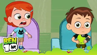 ben 10 baby upgrade ben and gwen as babies growing pains cartoon network